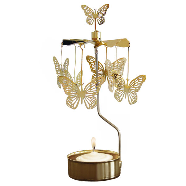 Schmetterling-Teelichtkarussell