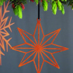 LARGE RUSTY METAL HANGING DECORATION PLUTO PRODUKTER