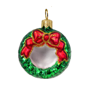 Weihnachtskranz Weihnachtshänger aus Glas