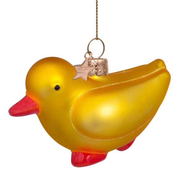 Gummi-Ente Dick Bruna Weihnachtskugel