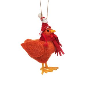 Winterhuhn-Weihnachtshänger