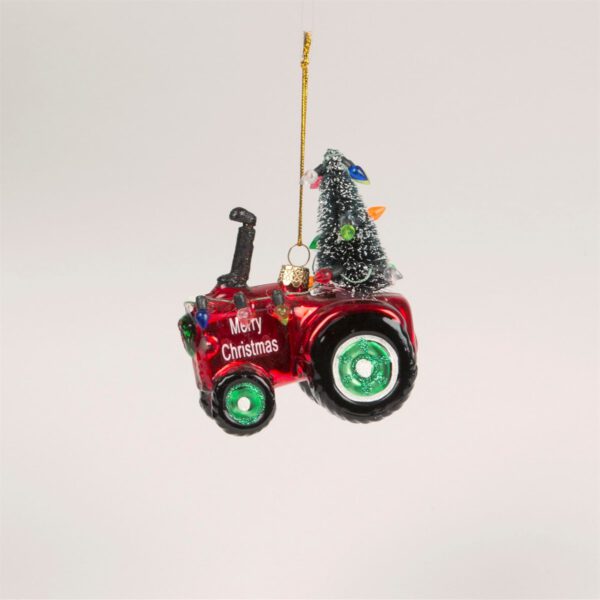 Weihnachtstraktor Weihnachtskugel