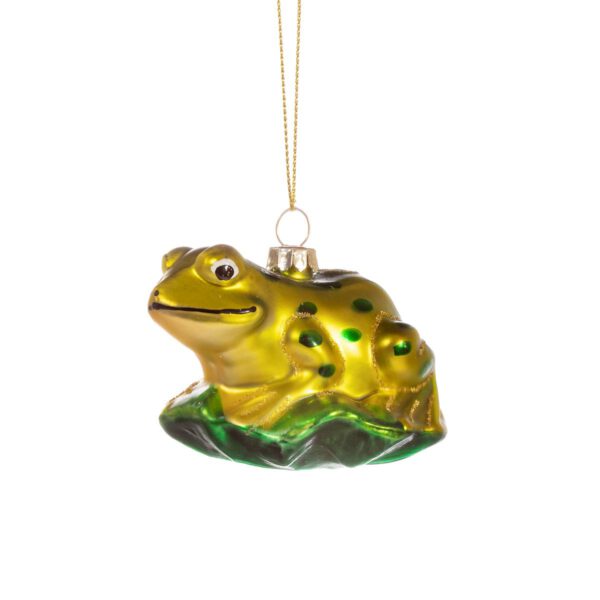 Frosch-Weihnachtskugel