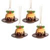 Mini-Weihnachtspudding-Weihnachtskugel (Set4)