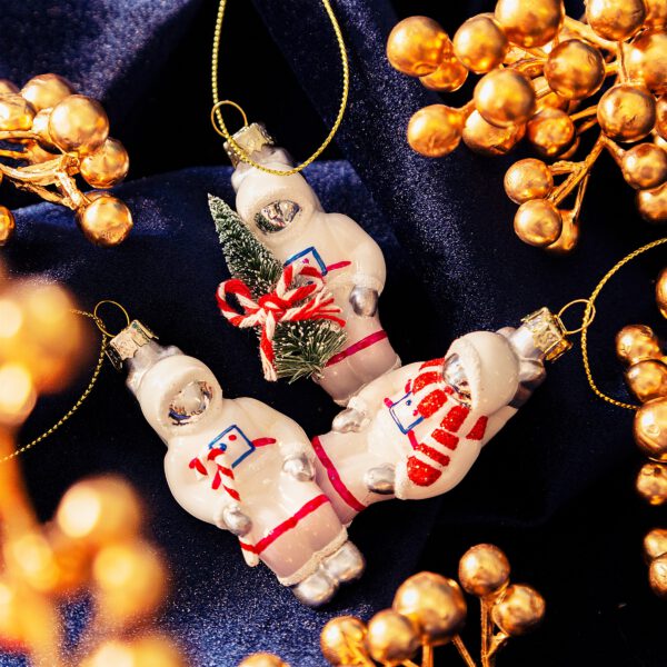 Astronauten-Weihnachtskugeln (Set3) - Sass & Belle – Bild 3