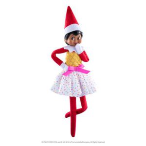 Verkleidungsset Elfe Eiscreme Partykleid