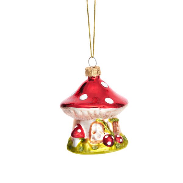 Pilz-Wichtelhaus Weihnachtshänger