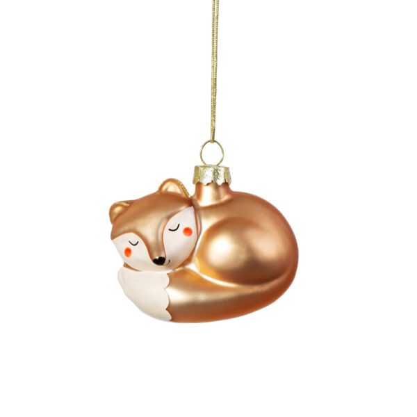 Babyfuchs Weihnachtskugel