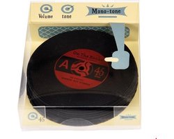 Vinyl-Telleruntersetzer (6er-Satz)