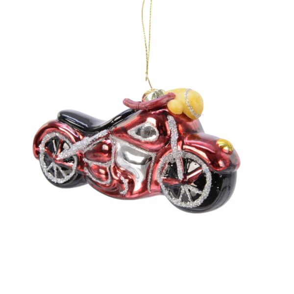 Roter Motor Weihnachtshänger