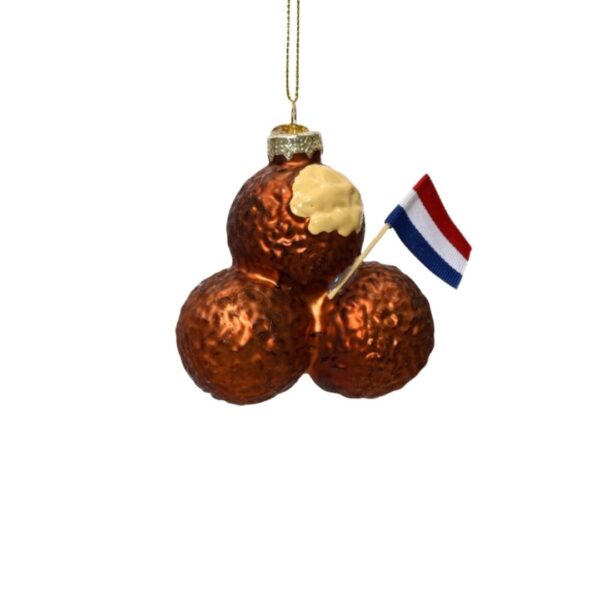 Portion bitterballen Weihnachtshänger