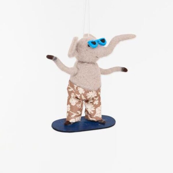 Elefant Filz Weihnachtshänger – Batela
