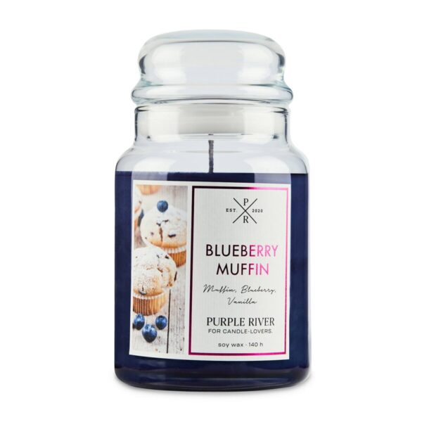 Duftkerze Blaubeermuffin