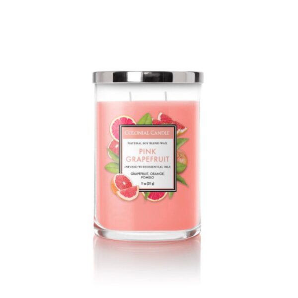Kleine Duftkerze Classic-Zylinder Pink Grapefruit